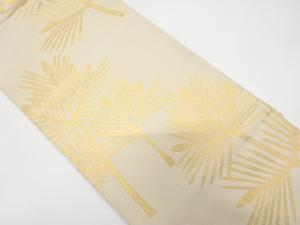 アンティーク　若松模様織り出し本袋帯(材料)